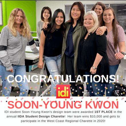 IDI Student team wins IIDA Student Design Charette