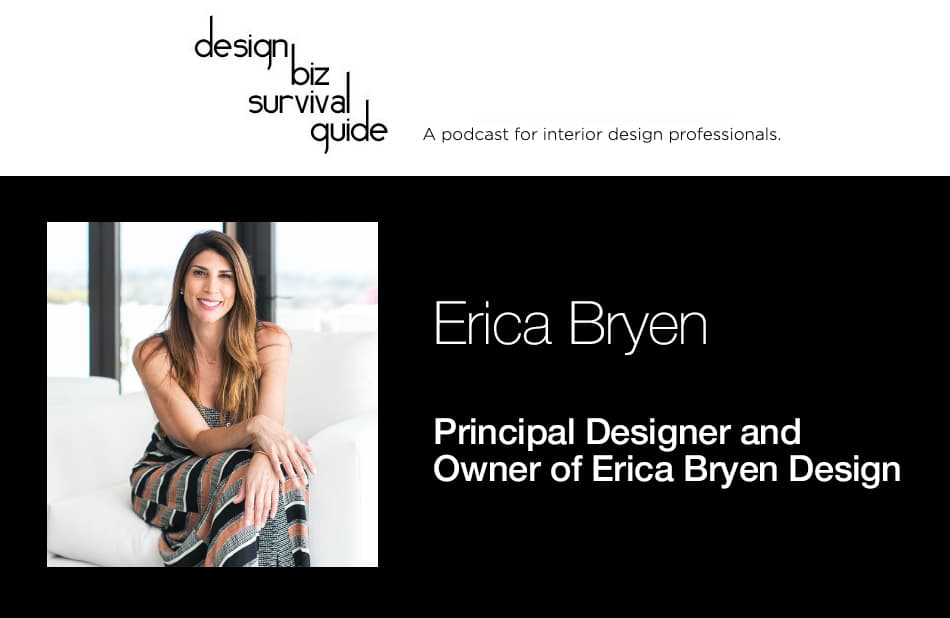 Meet Erica Bryen – IDI Graduate, Principal Designer and Owner of Erica Bryen Design