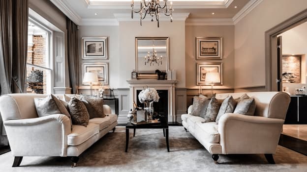 Traditional interior design example