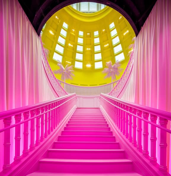 Louis Vuitton exhibition interior space